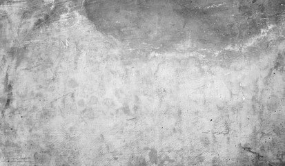 Beautiful gray abstract stucco wall background with cracks. Decorate Art Rough Stylized Texture Banner with space for text.