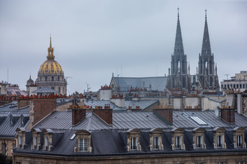 Obraz premium paris depuis le musée d'orsay