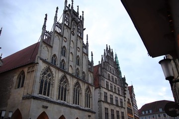 old architecture in german city