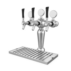 Beer Tap Isolated