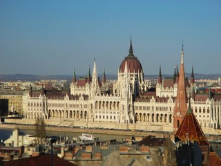 Fototapeta premium hungarian parliament in budapest