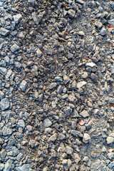 Gravel road or path background or texture