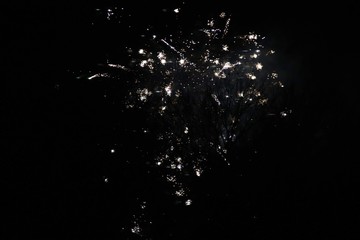 fireworks at night 