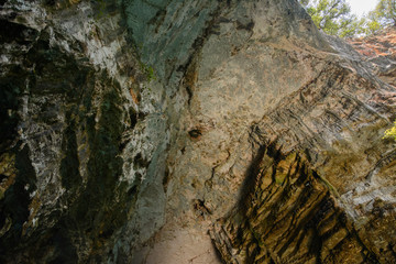 Melissani Cave on Kafalonia island (Greece)