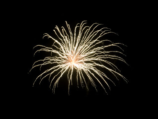 Beautiful Firework in the sky, celebration and new year concept