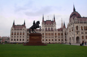 Fototapeta premium The parliament building in Budapest. Hungary.