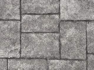 texture of stone road tiles closeup background