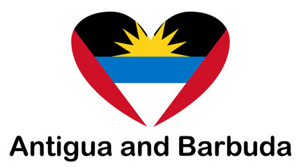 Antigua and Barbuda flag. official colors and proportion correctly.