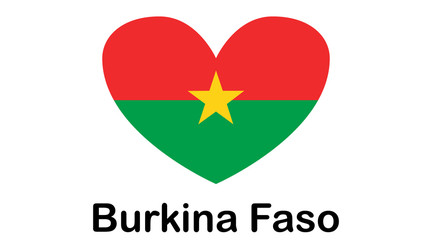Burkina Faso flag, official colors and proportion correctly. National Burkina Faso flag.