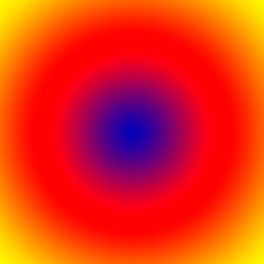 colorful design with radial background