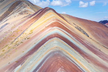 Rainbow Mountain, near Cusco, Peru - obrazy, fototapety, plakaty