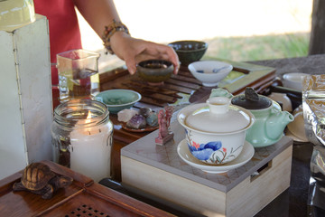 tea party attributes with friends