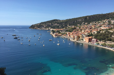 Fototapeta na wymiar cote d'azure bei Monaco