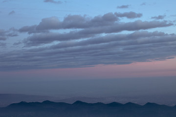 Sunset from Monte Grappa