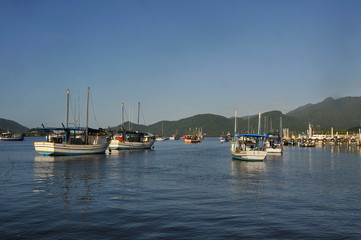 Fototapeta premium fishing boats