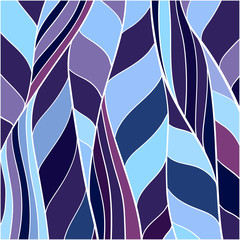Fototapeta na wymiar Doodle colorful line drawing illustration. Purple, light blue, violet, pink, classic blue elements.