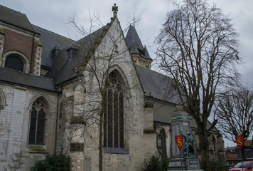 Naklejka premium old stone church in france