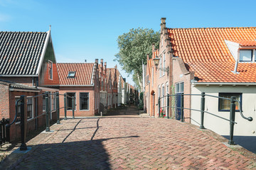 Impression of the street Doelland in the old center of Edam - 311071609