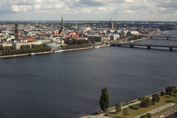 panorama of Riga