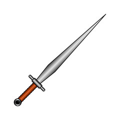 Sword sign icon.