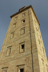 Obraz premium Torre de Hércules en la ciudad de A Coruña (Galicia)