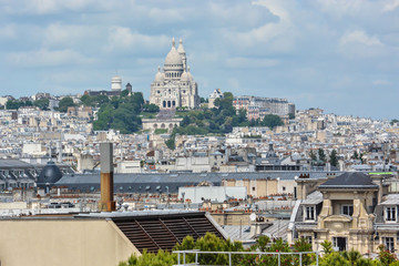 Obraz premium Roofs of Paris.