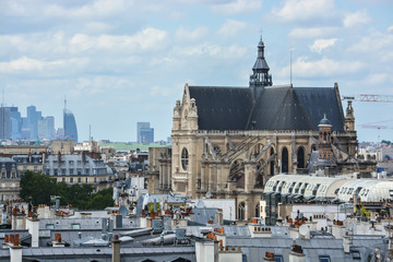 Fototapeta premium Roofs of Paris.