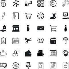 business vector icon set such as: house, legal, lupe, transfer, residential, promotion, schedule, fast, writing, monitor, client, contract, take, intellect, charts, find, spam, pile, energy, focus