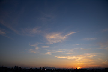 夕焼け_夕方_DUSK