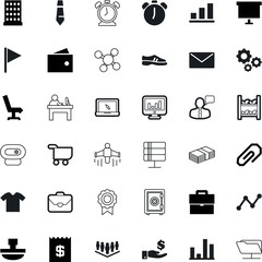 business vector icon set such as: earth, safety, monitor, rounded, gears, purse, room, cart, nature, industrial, red, variable, Graduation, cam, cog, quality, vertical, luxury, hotel, invest, fitness