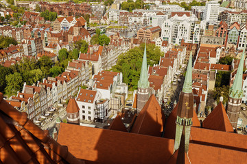 Roofs of Gdansk