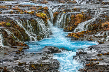 Bruarfoss, the most beautyfull waterfall in Island