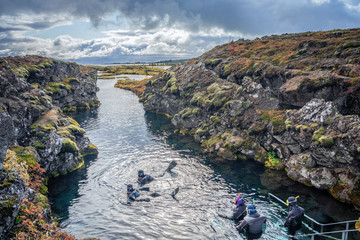 Þingvellir or Thingvellir national park in Iceland, is a site of historical, cultural, and...