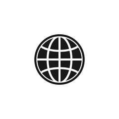 internet or website icon vector. Internet symbol.