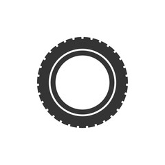 car wheels icon vector 