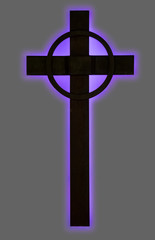 Purple Cross For Christmas