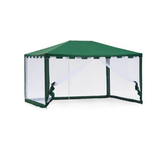 reticulated green awning green glade on white background