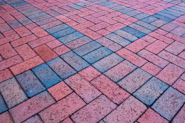 Brick Urban Mosaic for Background or Texture