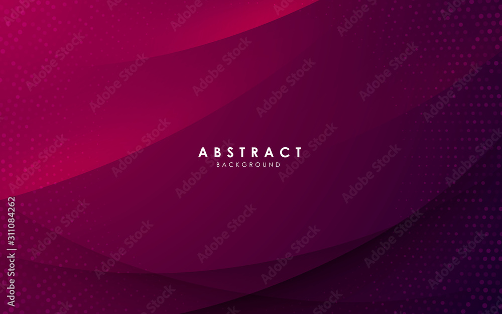 Poster abstract modern background gradient color. purple gradient with halftone decoration.