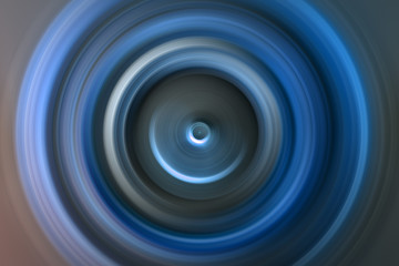 Abstract background Divergent circles from center. Exodus of circles from central point. Holy magic...