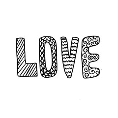 Hand Drawn Love Illustration Valentine's day special