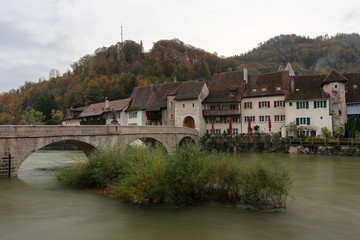 Fototapeta na wymiar Saint-Ursanne - Jura