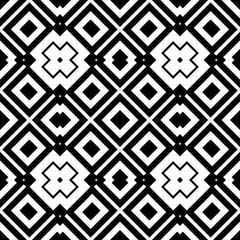 Seamless abstract background with rhombuses. Checkered infinity geometric pattern. Vector illustration. 