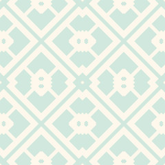 Seamless abstract background with rhombuses. Checkered infinity geometric pattern. Vector illustration. 