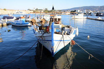 Fischerhafen in Kos Stadt