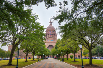 The Texas State Capitol in Austin, Texas