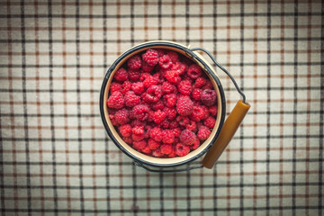 Red Sweet Raspberry in Little Canister