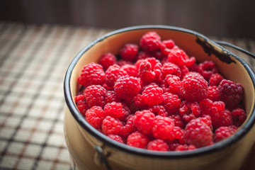 Red Sweet Raspberry in Little Canister