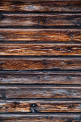Wooden wall texture with rich color and a lot of detail