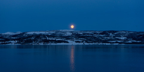 night view of the city